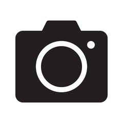 Icon Camera Photo. Logo, design, universal, business, social media. Pixel perfect. Vector Eps10.