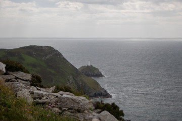 Fototapeta na wymiar Anglesey Island Lighthouse