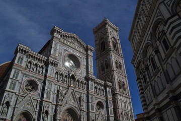 Fototapeta premium campanile florence italie