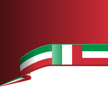 Italy flag concept 