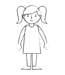 little girl avatar character