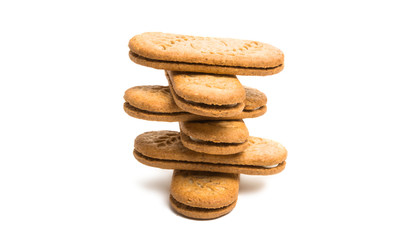 cereal cookies isolated