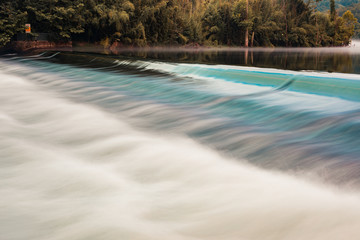 scenics of Norris Dam in Tennessee