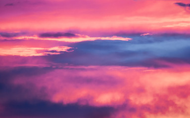 Evening sky
