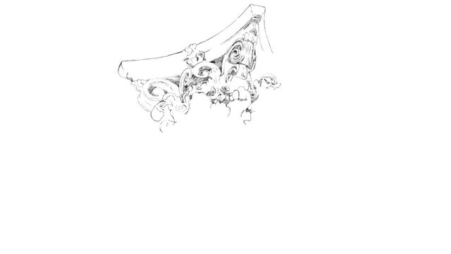 Hand draw sketch chapiter