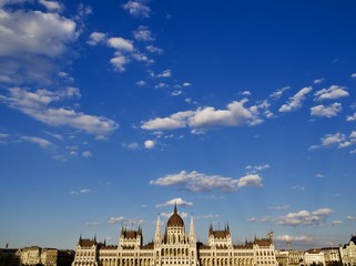 Naklejka premium Summer of Budapest, Hungary