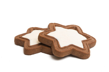 cookies stars isolated