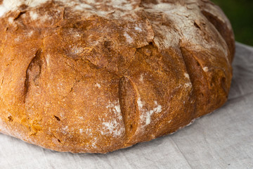 Loaf of fresh bread