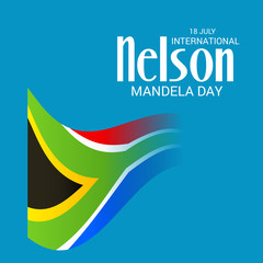 Fototapeta na wymiar International Nelson Mandela Day.