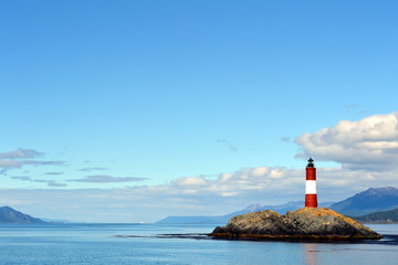 Les Eclaireurs Lighthouse in Beagle Channel