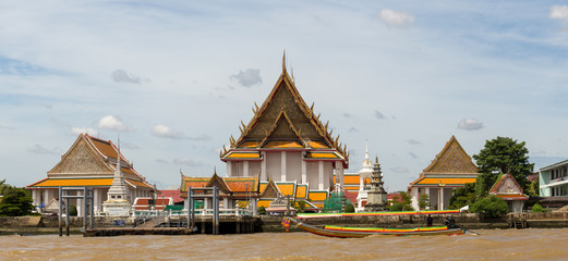The temple on the river
