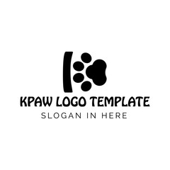 Paw Logo icon template