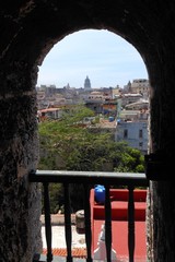 Blick aus Kirche auf Trinidad