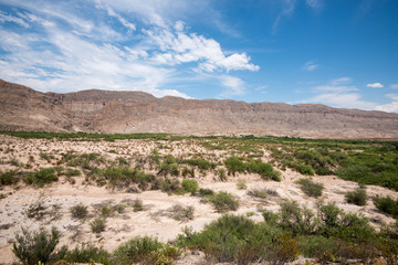 View from Boquillas Canyon Overlook, Big Bend National Park, Texas