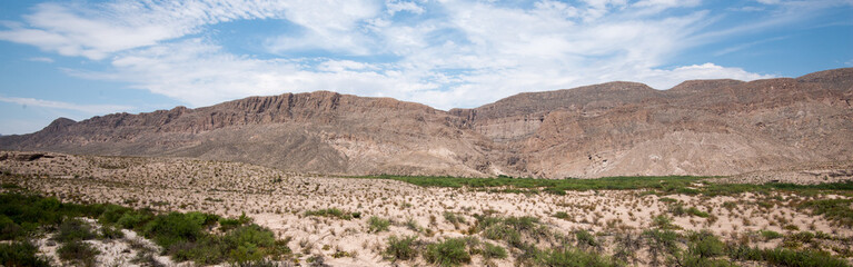 View from Boquillas Canyon Overlook, Big Bend National Park, Texas