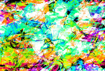 Art abstract colorful pattern background