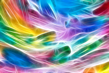 Art, Colorful light streaks abstract background in blue, red, purple and green colors