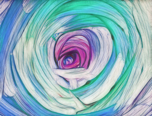 abstract bright rainbow oil pattern background