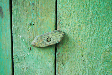 homemade wooden door bolt