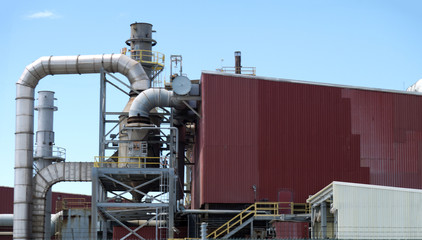 Industrial Chemical Power Plant Facility