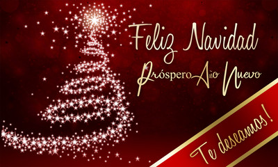 Feliz Navidad y pr&oacute;spero a&ntilde;o 2019