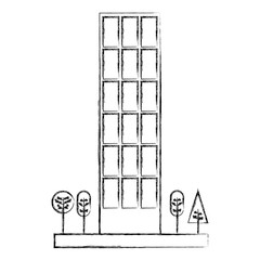 building architecture skyscraper tree natural