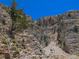 Karge Felslandschaft, Kreta, Griechenland