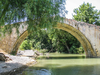 Bogenbrücke bei Preveli, Kreta, Griechenland