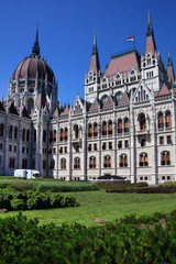 The Hungarian Parliament Building, also known as the Parliament of Budapest.One of Europe's oldest legislative buildings, a notable landmark of Hungary and a popular tourist destination of Budapest