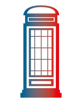 london telephone box classic design