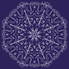 Decorative line art frames for design template. violet element for design, place for text. Black outline floral border. Lace vector illustration for invitations 