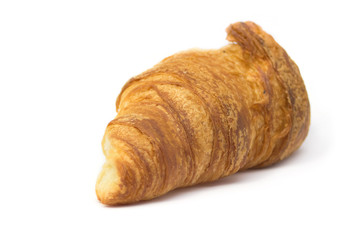 Croissant isolated on white