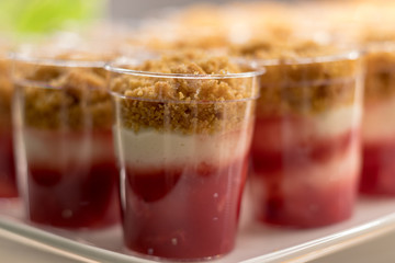dessert at a restuarant