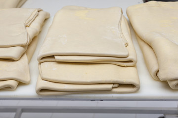 production of puff pastry