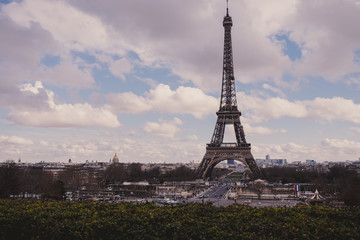 Naklejka premium Torre Eiffel - Paris, França