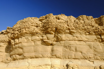 Typical rock on the Canary island Fuerteventura, Spain.