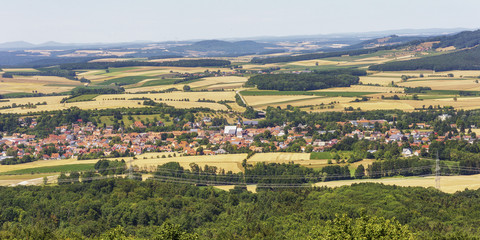Fototapeta na wymiar German Summer Landscape