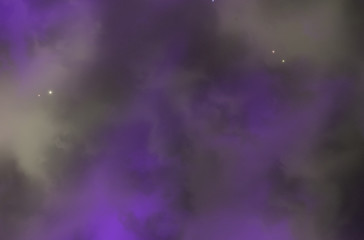 Colorful space nebula. Illustration, for use with projects on science, and education. Plasmatic nebula, deep outer space background with stars. Universe filled with stars, nebula and galaxy