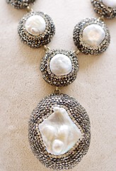 Beautiful pearl necklace