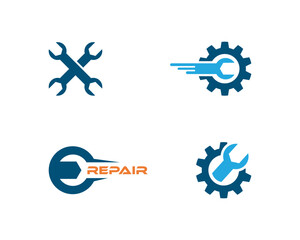 Auto repair logo vector