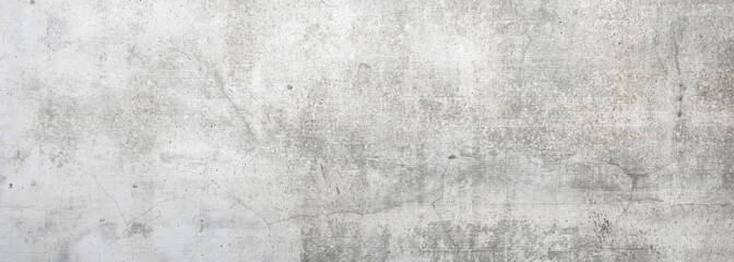 Plakat Texture of old white concrete wall for background