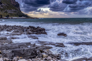 sizilianische Küstenlandschaft