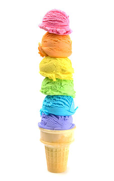 Stacked ice cream deals
