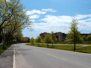 Highway one in Portland, Maine