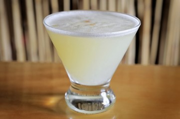 Pisco Sour Peruvian traditional drink