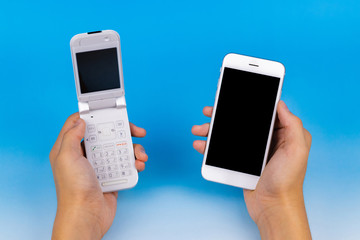 スマートフォン or ガラケー