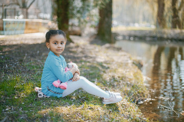 girl in park