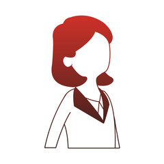 Executive business woman cartoon vector illustration graphic design