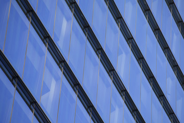 glass windows  building