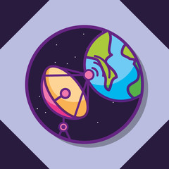 space galaxy cosmic card